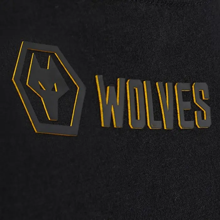 Wolverhampton Wanderers Store | Shop Official Blackout T-Shirt – Black Wolves Gear